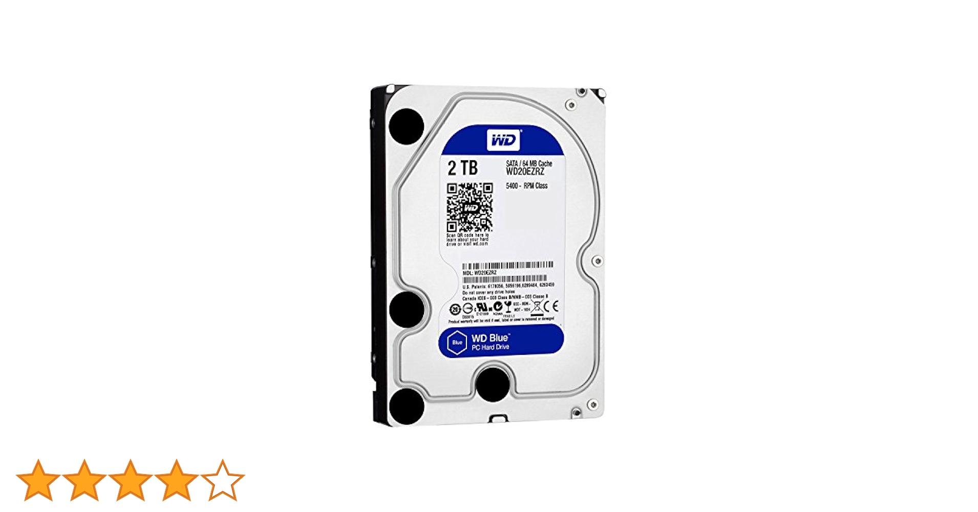 Amazon | WD HDD 内蔵ハードディスク 3.5インチ 2TB WD Blue
